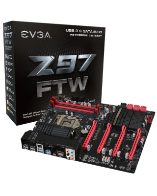 EVGA Z97 FTW LGA1150 ATX 4 DIMM Dual Channel EVGA Z97 FTW LGA1150 ATX 4 DIMM Dual Channel
